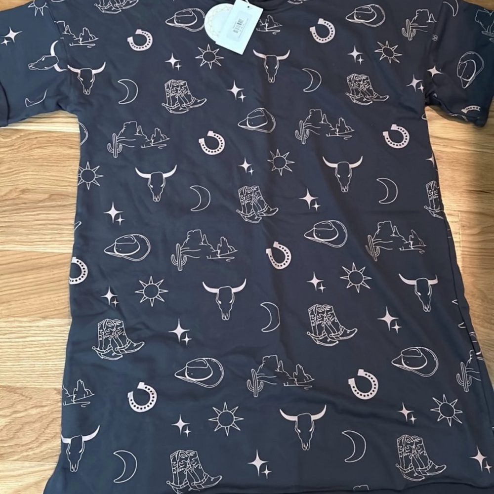 Western Graphic Umgee Dress (New w/Tag)